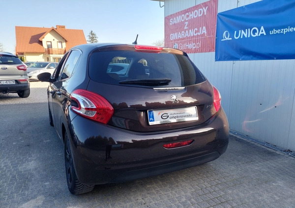 Peugeot 208 cena 28900 przebieg: 146500, rok produkcji 2012 z Wolbórz małe 497